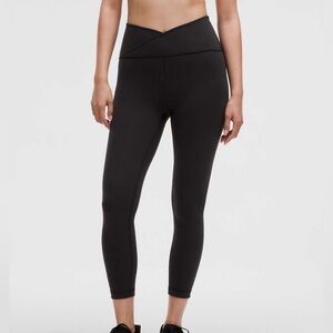 Lululemon cross waist wunder train leggings 25”